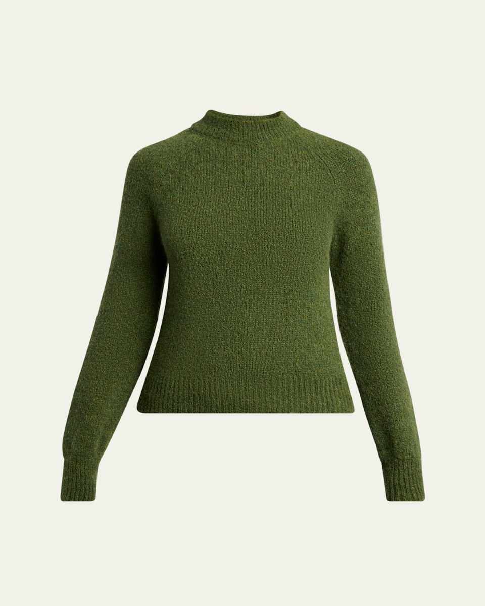 Texas Mock-Neck Alpaca Sweater